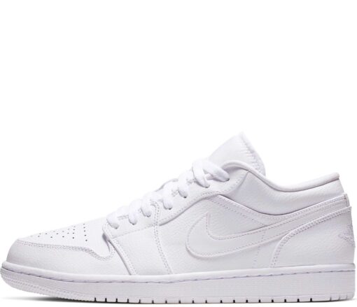 Кроссовки Nike Air Jordan 1 Low White - фото 1