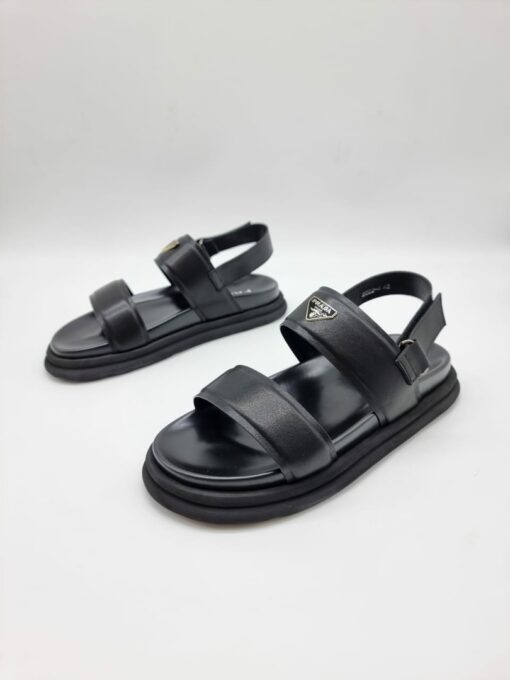 Мужские сандалии Prada Sporty A109012 черные - фото 1