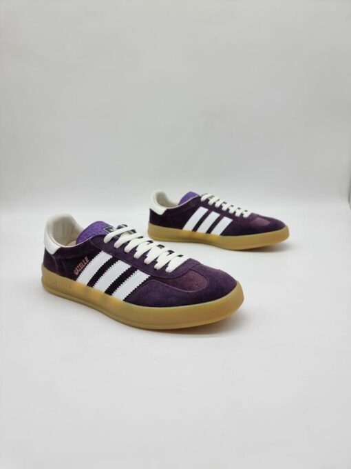 Кеды Adidas Gazelle x Gucci A108645 Purple - фото 2
