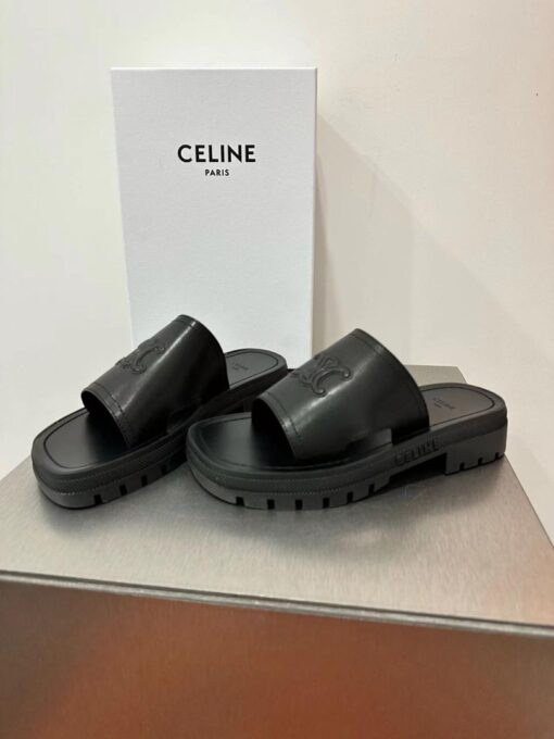 Сандалии Celine Clea Triomphe 348513023C Premium Black - фото 1