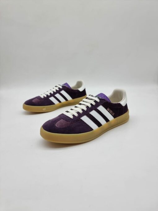 Кеды Adidas Gazelle x Gucci A108645 Purple - фото 4