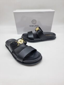 Шлёпанцы мужские Versace Slides Medusa A109982 Black