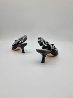 Женские босоножки Christian Dior J’Adior A109332 на каблуке чёрные