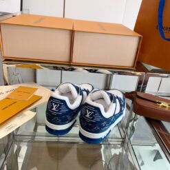 Кроссовки Louis Vuitton Trainer Premium A110649 White Blue