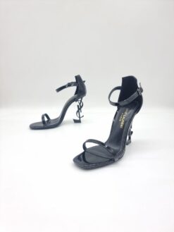 Туфли-босоножки Yves Saint Laurent Opyum A110411 Patent Leather Black