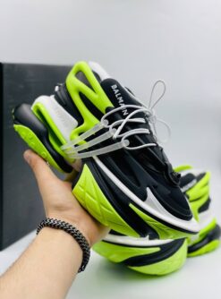 Кроссовки Balmain Unicorn Black Green