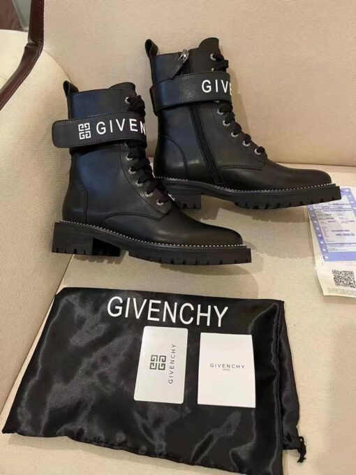 Ботинки женские Givenchy A113505 черные - фото 5