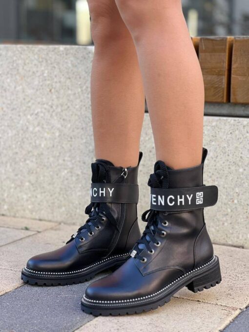 Ботинки женские Givenchy A113505 черные - фото 1