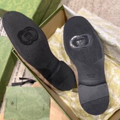 Туфли женские Gucci A113578 бежевые
