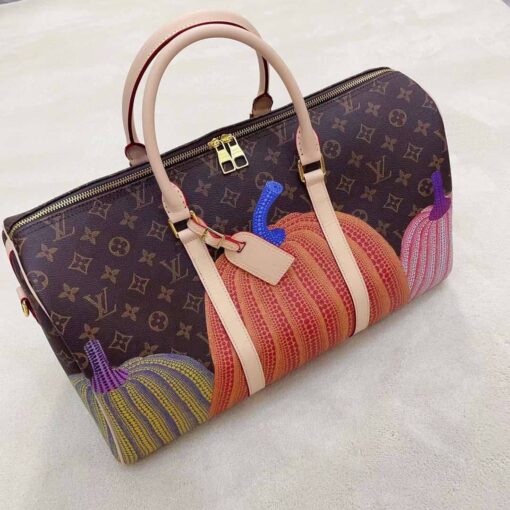 Дорожная сумка Louis Vuitton A113965 45/25/20 см коричневая - фото 3