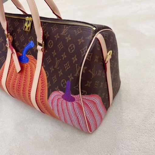 Дорожная сумка Louis Vuitton A113965 45/25/20 см коричневая - фото 8