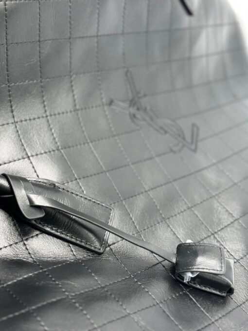 Дорожная кожаная сумка Yves Saint Laurent YSL-114025 57/32 см черная - фото 7