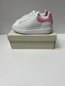 Кроссовки Alexander McQueen Oversized Larry A114839 White Pink
