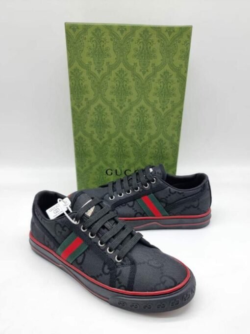 Кеды Gucci Tennis 1977 Sneaker A115291 Black - фото 1