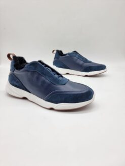 Мужские кроссовки Лоро Пиано A118173 синие