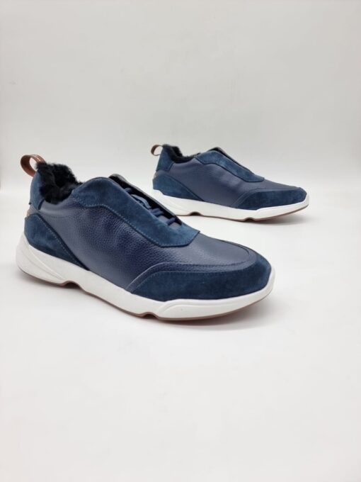 Мужские кроссовки Лоро Пиано A118173 синие - фото 2