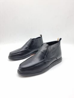 Мужские ботинки Hugo Boss A117524 зимние с мехом чёрные