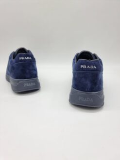 Мужские кроссовки Prada A117792 зимние с мехом синие