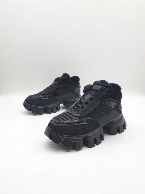Prada Cloudbust Thunder Sneakers Winter A116730 Black - фото 3