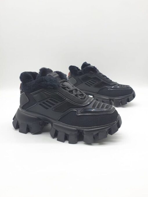 Prada Cloudbust Thunder Sneakers Winter A116730 Black - фото 1