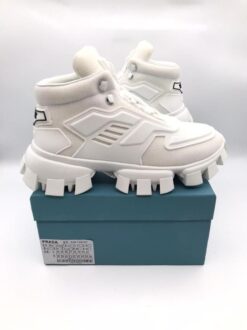 Prada Cloudbust Thunder High-Top Sneakers A116805 White