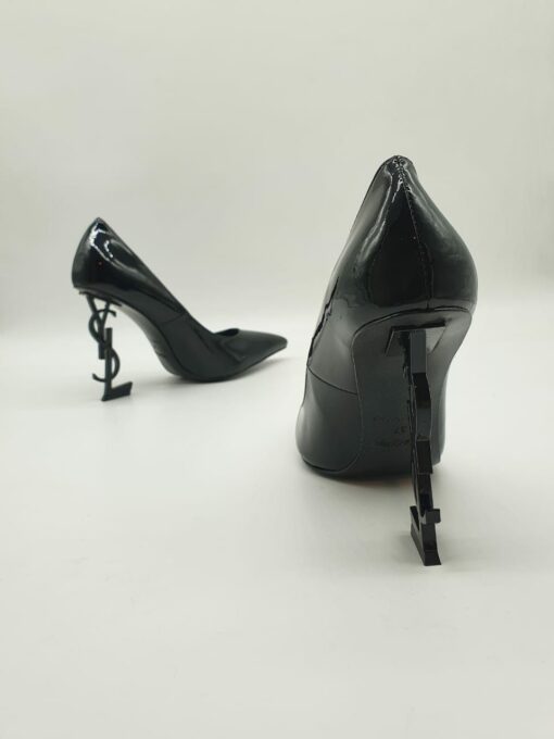 Туфли-лодочки Yves Saint Laurent Opyum Patent Black - фото 4