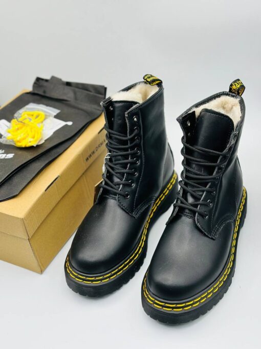Ботинки Dr Martens 1460 Bex-8 Eye Boot 25345001 зимние черные - фото 2