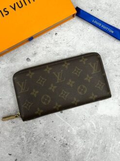 Бумажник Zippy L Louis Vuitton A118945 премиум-люкс коричневый 19/9/2 см
