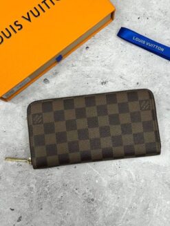 Бумажник Zippy L Louis Vuitton A118950 премиум-люкс коричневый 19/9/2 см