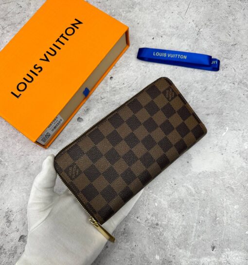 Бумажник Zippy L Louis Vuitton A118950 премиум-люкс коричневый 19/9/2 см - фото 2