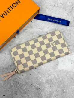 Бумажник Zippy L Louis Vuitton A118950 премиум-люкс бежевый 19/9/2 см - фото 8