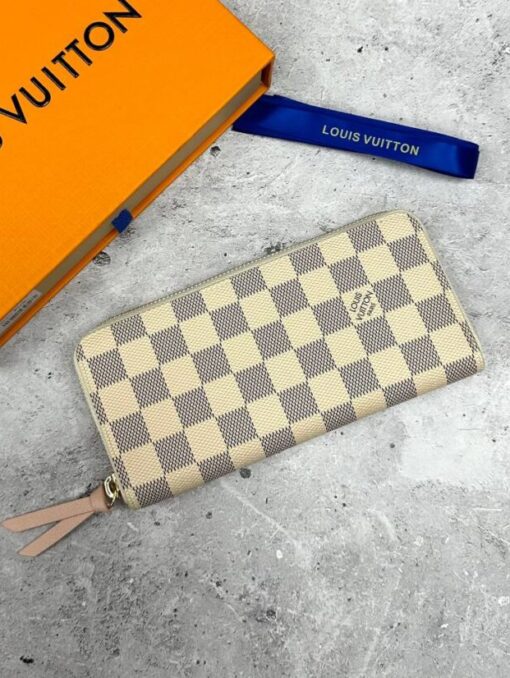 Бумажник Zippy L Louis Vuitton A118950 премиум-люкс бежевый 19/9/2 см - фото 1