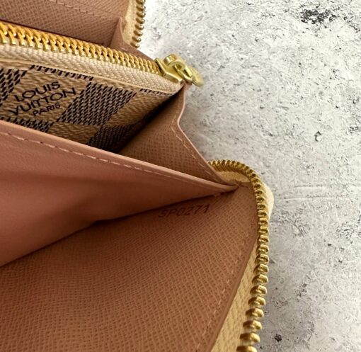 Бумажник Zippy L Louis Vuitton A118950 премиум-люкс бежевый 19/9/2 см - фото 6