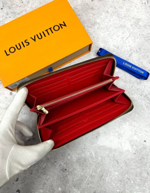 Бумажник Zippy L Louis Vuitton A118978 премиум-люкс коричневый 19/9/2 см - фото 4