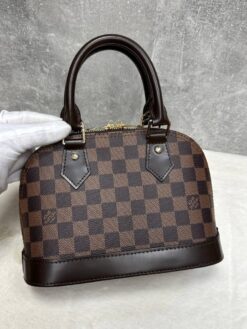 Женская сумка Louis Vuitton Alma BB N41221 Premium Brown 24-16/12 см - фото 9