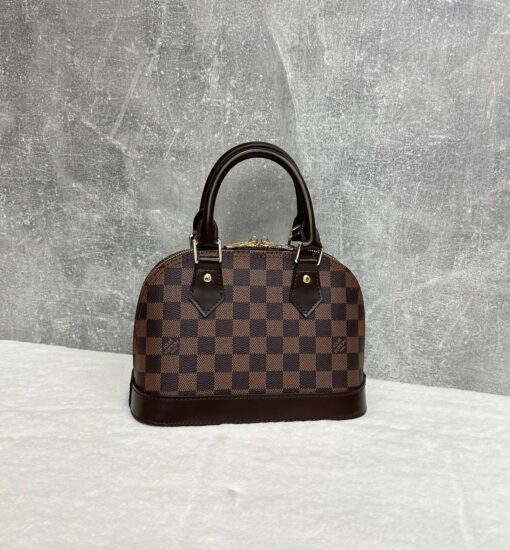Женская сумка Louis Vuitton Alma BB N41221 Premium Brown 24-16/12 см - фото 2