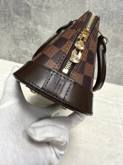 Женская сумка Louis Vuitton Alma BB N41221 Premium Brown 24-16/12 см