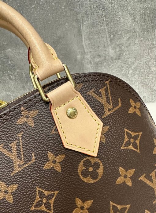 Женская сумка Louis Vuitton Alma BB M53152 Premium Brown 24-16/12 см - фото 5