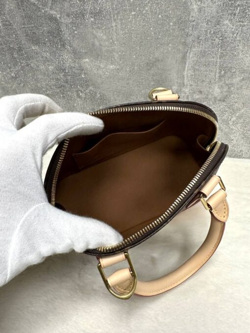 Женская сумка Louis Vuitton Alma BB M53152 Premium Brown 24-16/12 см - фото 6