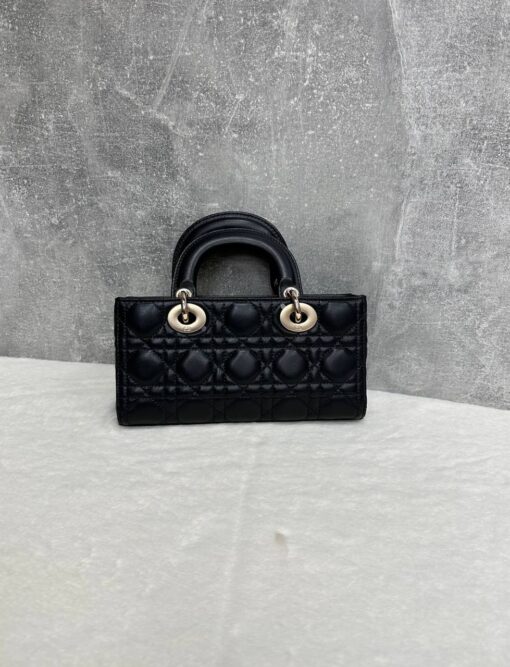 Женская сумка Dior Lady D-Joy M0613ONGE Premium Black (два размера: 22 - 26 см) - фото 3