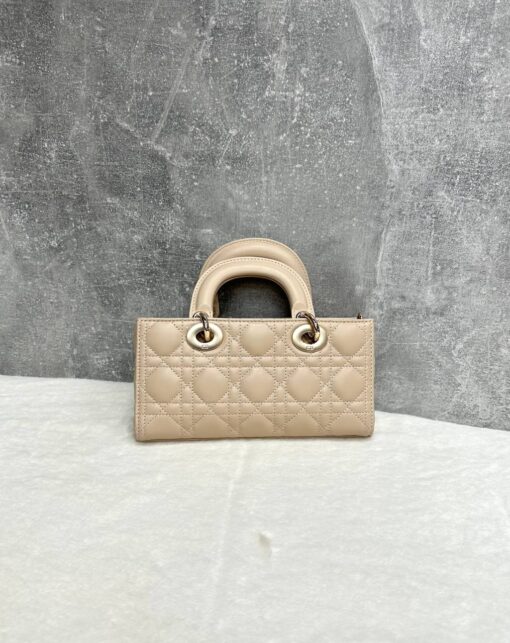 Женская сумка Dior Lady D-Joy M0613ONGE Premium Beige (два размера: 22 - 26 см) - фото 3