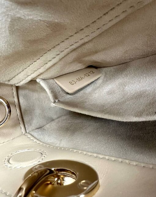 Женская сумка Dior Lady D-Joy M0613ONGE Premium Beige (два размера: 22 - 26 см) - фото 8