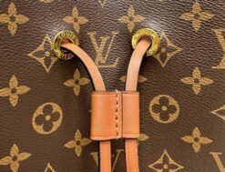 Женская сумка Louis Vuitton NeoNoe Premium 25-25/17 см коричневая