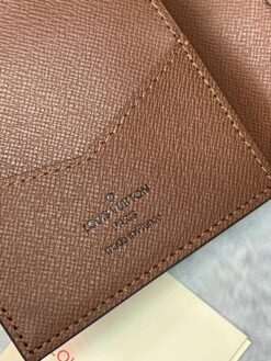 Обложка для паспорта Louis Vuitton Premium A119388 14/10 см коричневая