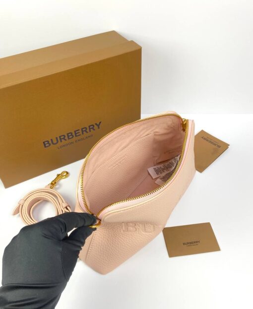 Клатч Burberry Premium A119395 29-15/6 см розовый - фото 6