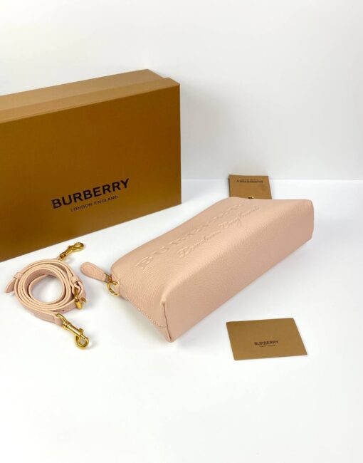 Клатч Burberry Premium A119395 29-15/6 см розовый - фото 5