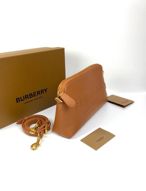 Клатч Burberry Premium A119426 29-15/6 см коричневый - фото 3