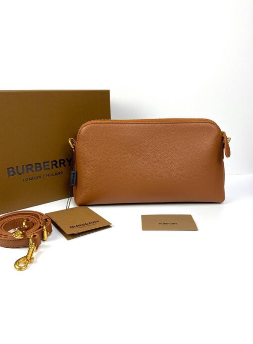 Клатч Burberry Premium A119426 29-15/6 см коричневый - фото 4