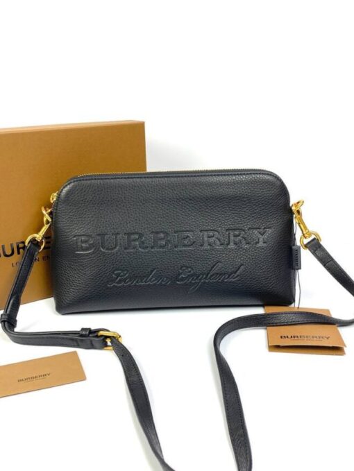 Клатч Burberry Premium A119433 29-15/6 см чёрный - фото 1