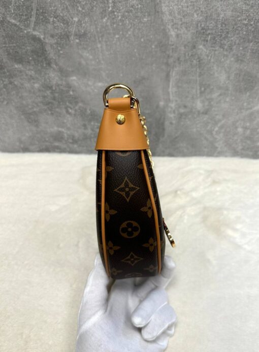 Женская сумка Louis Vuitton Loop M81098 Premium 22-11/6 см коричневая - фото 5